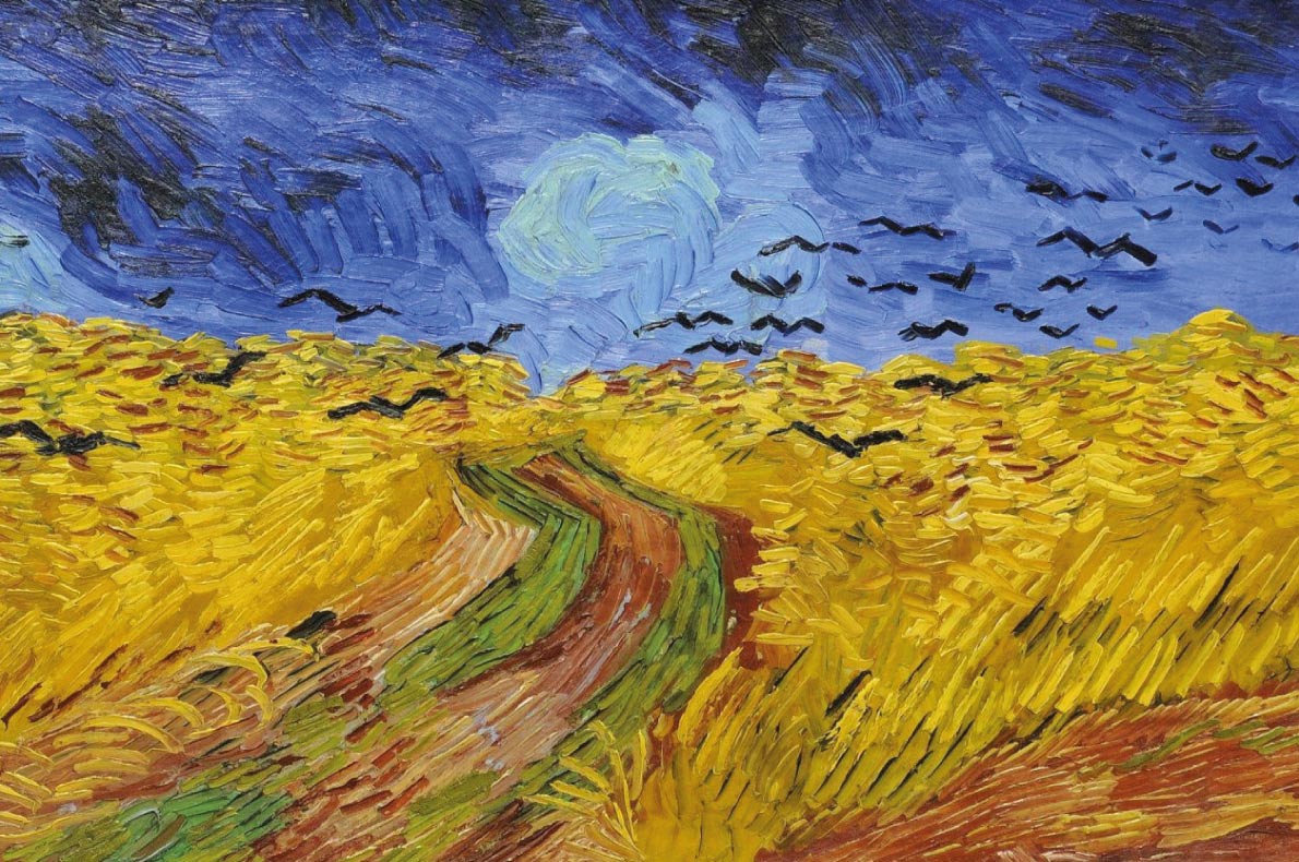 wheatfield with crows by vincent van gogh